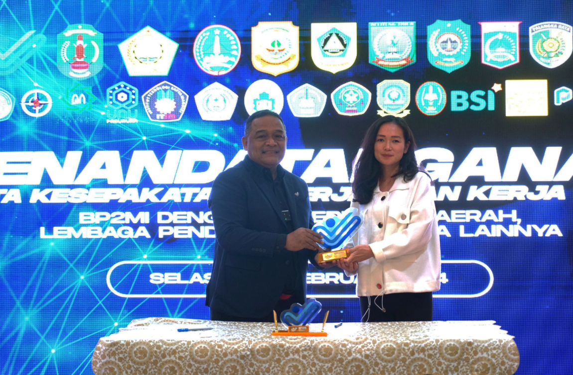 Partnership with BP2MI — signing ceremony